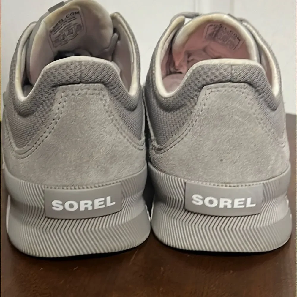 🔥 SOREL Women's Out 'N About‎ III Plus Lace Sneaker Waterproof Suede Sneakers